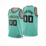 Camiseta Charlotte Hornets Personalizada Ciudad 2024-25 Verde