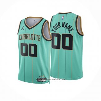 Camiseta Charlotte Hornets Personalizada Ciudad 2024-25 Verde