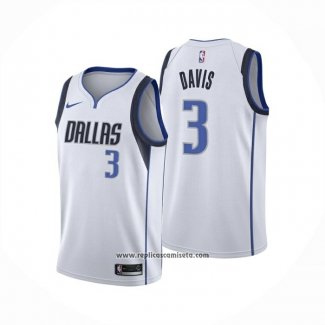 Camiseta Dallas Mavericks Anthony Davis #3 Association 2025-26 Blanco