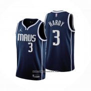 Camiseta Dallas Mavericks Jaden Hardy #3 Statement 2022-23 Azul