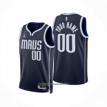 Camiseta Dallas Mavericks Personalizada Statement 2024-25 Azul
