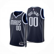Camiseta Dallas Mavericks Personalizada Statement 2024-25 Azul