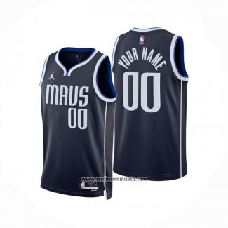 Camiseta Dallas Mavericks Personalizada Statement 2024-25 Azul