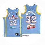 Camiseta Filipino Justin Brownlee #32 Juegos Olimpicos 2024 Azul