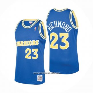 Camiseta Golden State Warriors Mitch Richmond #23 Mitchell & Ness 1990-91 Azul