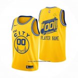 Camiseta Golden State Warriors Personalizada Ciudad Classic Edition Oro