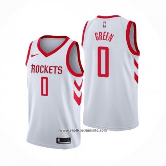 Camiseta Houston Rockets Jalen Green #0 Association Blanco