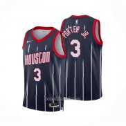 Camiseta Houston Rockets Kevin Porter JR. #3 Ciudad 2022-23 Negro