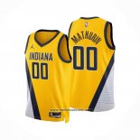 Camiseta Indiana Pacers Bennedict Mathurin #00 Statement 2022-23 Amarillo