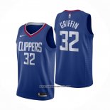 Camiseta Los Angeles Clippers Blake Griffin #32 Icon Azul