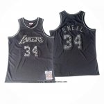 Camiseta Los Angeles Lakers Kobe Bryant #34 Swingman Mitchell & Ness 1996-97 Negro