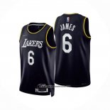 Camiseta Los Angeles Lakers LeBron James #6 Select Series 2022 Negro