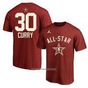 Camiseta Manga Corta All Star 2024 Stephen Curry Rojo