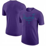Camiseta Manga Corta Charlotte Hornets Violeta