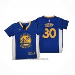 Camiseta Manga Corta Golden State Warriors Icon Curry NO 30 Azul