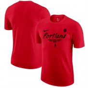 Camiseta Manga Corta Portland Trail Blazers Rojo