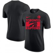 Camiseta Manga Corta Toronto Raptors Negro1