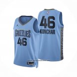 Camiseta Memphis Grizzlies John Konchar #46 Statement 2022-23 Azul