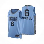 Camiseta Memphis Grizzlies Kenneth Lofton JR. #6 Statement 2022-23 Azul