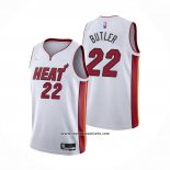Camiseta Miami Heat Jimmy Butler #22 Association 2021-22 Blanco