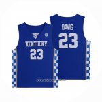 Camiseta NCAA Kentucky Wildcat Anthony Davis 2025 Azul