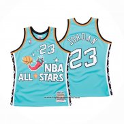 Camiseta Nino All Star 1996 Michael Jordan #23 Verde