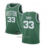 Camiseta Nino Boston Celtics Larry Bird #33 Ciudad 2018 Verde