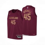 Camiseta Nino Cleveland Cavaliers Donovan Mitchell #45 Icon 2022-23 Rojo