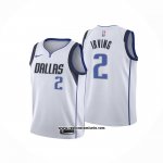 Camiseta Nino Dallas Mavericks Kyrie Irving #2 Association Blanco