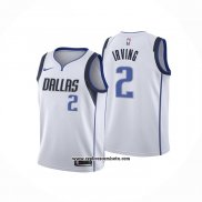 Camiseta Nino Dallas Mavericks Kyrie Irving #2 Association Blanco