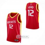 Camiseta Nino Houston Rockets Steven Adams NO 12 Icon 2026-27 Rojo