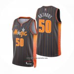 Camiseta Orlando Magic Cole Anthony #50 Ciudad 2021-22 Marron