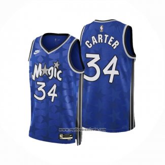 Camiseta Orlando Magic Wendell Carter #34 Classic 2023-24 Azul