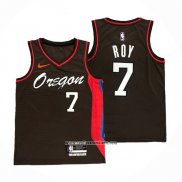 Camiseta Portland Trail Blazers Brandon Roy #7 Ciudad 2020-21 Marron