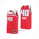Camiseta Sacramento Kings Harrison Barnes #40 Ciudad 2019-20 Rojo