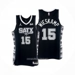 Camiseta San Antonio Spurs Joe Wieskamp #15 Statement 2022-23 Negro