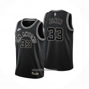 Camiseta San Antonio Spurs Tre Jones #33 Classic 2022-23 Negro