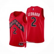 Camiseta Toronto Raptors Kawhi Leonard #2 Icon 2022-23 Rojo