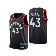 Camiseta Toronto Raptors Pascal Siakam #43 Statement 2018 Negro