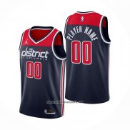 Camiseta Washington Wizards Personalizada Statement Azul