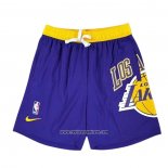 Pantalone Los Angeles Lakers Big Logo Just Don Violeta