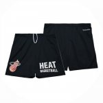 Pantalone Miami Heat Mitchell & Ness Hardwood Classics Negro