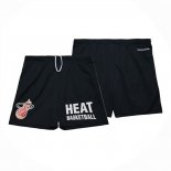 Pantalone Miami Heat Mitchell & Ness Hardwood Classics Negro