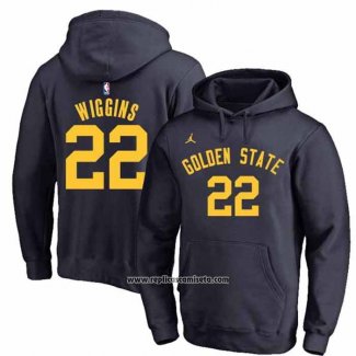 Sudaderas con Capucha Golden State Warriors Andrew Wiggins Statement 2022-23 Negro