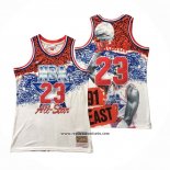 Camiseta All Star 1991 Michael Jordan #23 Blanco