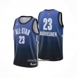 Camiseta All Star 2023 Utah Jazz Lauri Markkanen #23 Azul