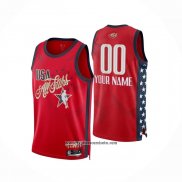 Camiseta All Star 2026 Personalizada Rojo