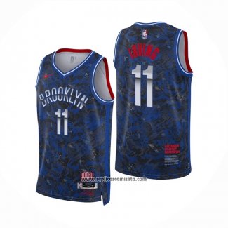 Camiseta Brooklyn Nets Kyrie Irving #11 Select Series Azul