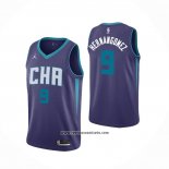 Camiseta Charlotte Hornets Willy Hernangomez #9 Statement Edition Violeta