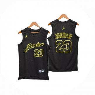 Camiseta Chicago Bulls Michael Jordan NO 23 Classics Negro